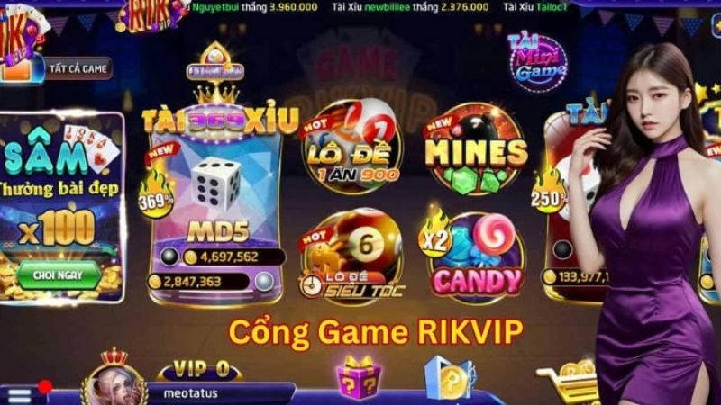 Rikvip là một trong những nền tảng cung cấp game uy tín hàng đầu