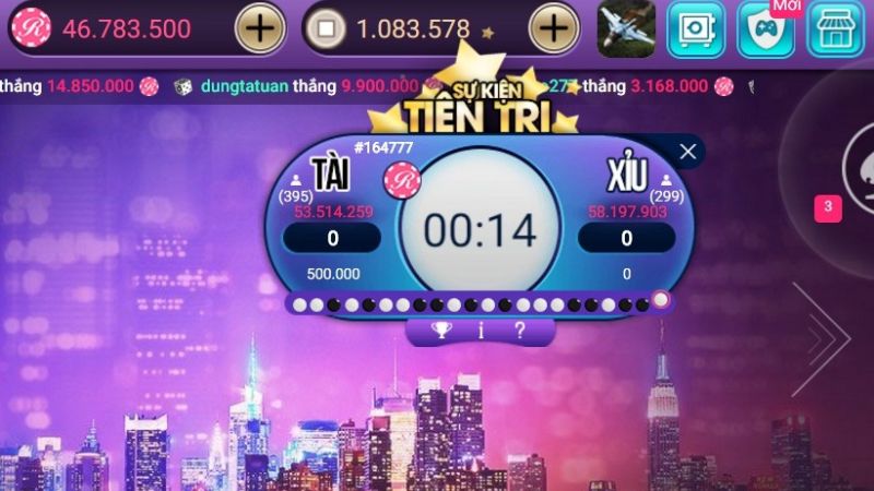 Tại cổng game có giao diện tinh tế rất dễ thao tác